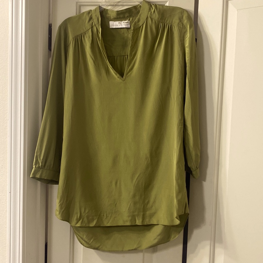 Amanda Uprichard silk blouse size small